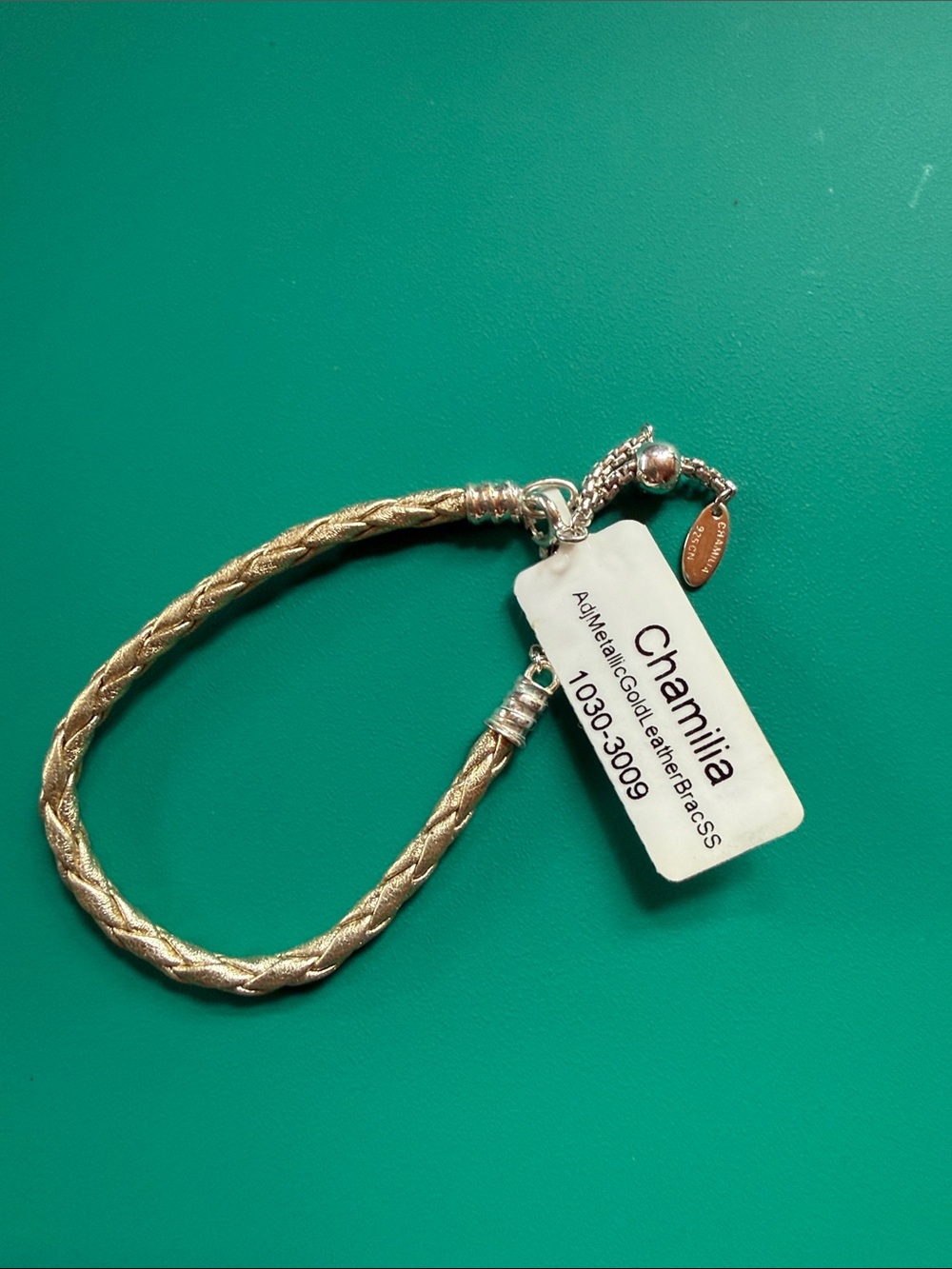 Chamilia Sterling Braided Bracelet NWT